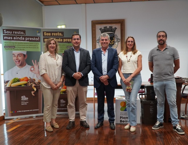 Apresentação do novo serviço de recolha seletiva porta-a-porta de biorresíduos alimentares, sob o lema “Sou Resto, mas ainda Presto!